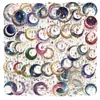 ColeçãoAdesivos transparentes PET multiestilo, um conjunto completo de adesivos decorativos fofos de desenho animado, retrô, artísticos para DIY, atacado