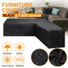 Cubierta Impermeable de Tela Oxford 210D para Sofá Esquinero, para Exterior, Patio, Jardín, Muebles, Cubierta Antipolvo, Cubierta para Mesa