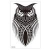 Venta al por mayor Transfronteriza Amazon Calcomanía de tatuaje de medio brazo Impermeable Flor Calcomanía de tatuaje de brazo Ecológico Tatuaje negro Tatuaje tótem