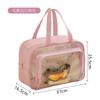 Bolsa de Aseo de Doble Capa Portátil Separación Seco y Húmedo Impermeable PU Bolsa de Cosméticos Gran Capacidad Viaje Bolsa de Almacenamiento de Artículos de Aseo