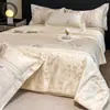 2026 Novo Modelo Colcha Lavável de Tencel para Verão Colcha de Ar Condicionado Conjunto de Quatro Peças