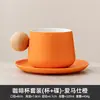 Estilo Nórdico Design de Nicho Doméstico Caneca de Café Azul Klein Conjunto de Xícara e Pires de Cerâmica Caneca de Chá Caneca
