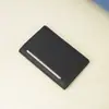Portatarjetas Personalizado de Cuero Genuino para Hombre, Portatarjetas de Piel de Vaca con Textura Cruzada, Anti-Magnético Rfid, Portatarjetas de Crédito Bancarias Ultra-Delgado Lo
