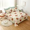 Sábana individual para dormitorio de estudiante, cama individual o doble 1.68m m tela cepillada, funda de edredón de dibujos animados para niños 1.1m