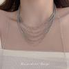 Nueva Cadena Corporal Geométrica con Diamantes Incrustados Cadena para el Cuerpo Moda Europea y Americana Personalidad Cadena para el Hombro Accesorio Sexy para Bikini