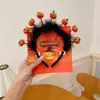 Sombreros de Halloween transfronterizos: Diadema de felpa de fantasma de calabaza, diseño versátil de nicho, disfraz de cosplay, accesorio para el cabello peculiar para mujeres