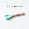 Colher para Gato de Lata para Pet Silicone Puro Material de Grau Alimentício para Bebês Colher de Alimentação para Gatinhos Suprimentos para Pet Colher