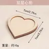 Acessórios de Letras DIY Bordados com Lascas de Madeira Tie-Dye Feito à Mão Ímãs de Geladeira Ímãs de Geladeira Bordados Dai Acessórios de Montagem em Moldura Formato Redondo
