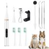 Limpiador Dental Ultrasónico para Mascotas Dikang, Removedor de Sarro Dental, Dispositivo Visual para Limpieza de Dientes, Set de Dispositivos para Embellecer los Dientes