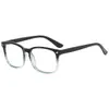 Gafas retro lisas montura de gafas de moda anti-luz azul montura de gafas coreana de moda ultraligera montura óptica al por mayor 8082