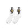 Calcetines de Calavera de Otoño e Invierno de Amazon Transfronterizos Calcetines para Hombre de Astronauta Calcetines Geométricos para Mujer Calcetines de Halloween de Media Pantorrilla Estilo Ins