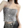 Top de tubo strapless de verano para mujer, prenda exterior anti-exposición, top interior 2216 Lencería de fiesta