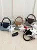Bolsa Transversal Minimalista de Bolinhas 2026 Verão Nova Moda Bolsa de Ombro de Grande Capacidade Leve Casual Bolsa de Ombro Feminina