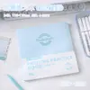 Cuaderno de bocetos rasgable Fruta Azul Mini libro de dibujo para estudiantes Libro de acuarela portátil engrosado Cuaderno de bocetos en blanco