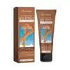 Oceaura Crema Oscurecedora de Piernas Bronceado al Sol al Aire Libre Uniformemente Ayuda al Sol Piel Bronceada Natural Crema Oscurecedora Hidratante