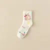 Calcetines de coralina sin pelusa para mujer al por mayor otoño e invierno estrella simple media felpa calcetines de casa para dormir calcetines para el suelo calcetines de postparto