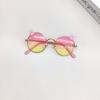 Nuevas gafas de sol para niños, de moda, con forma de conejo, bonitas gafas de sol para bebés, protección solar UV, gafas para niños y niñas