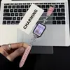 Adecuado para correa con forma de cruz y adornos de diamantes para Xiaomi Mi Band 10 Pro 8/9 Pro, pulsera de cuero versátil y moderna para Redmi 654