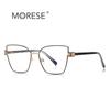 Gafas Antiluz Azul Moda Nórdica Nueva 3139 Decoración Sencilla Tendencia Pintadas a Mano Espejo Plano Fábrica Transfronteriza En stock