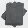 Conjunto de roupa íntima térmica masculina de algodão gola redonda outono calças para meia-idade e idosos blusa de algodão para usar por baixo atacado