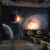 Fondo de pantalla del cielo estrellado de la galaxia del universo Mural de decoración de caja de bar KTV Fondo de pared de sala de e-sports cafetería de internet