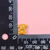 Mini animal pequeño de dibujos animados oso panda pequeño accesorios de pegamento de crema material para funda de teléfono diy pasador parche al por mayor