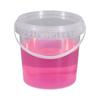 Recipiente Plástico Redondo de PP para Alimentos 1-25L para Conserva, Marinada, Molho, Vinho Fermentado, Selado 900ml Copo para Hot Pot, Recipiente de Embalagem para Viagem