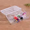 Ps12 caja de plástico caja de embalaje caja de almacenamiento de plástico transparente caja organizadora de suministros para la vida al por mayor