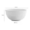 Tazón de Arroz de Paja de Trigo Transfronterizo, Tazón de Plástico Resistente a Roturas para Fideos Instantáneos, Tazón de Sopa de Moda para Dormitorio, Tazón para Ensalada, Tazón de Ramen con Rayas Verticales