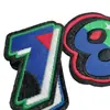 Conjuntos de Parches de Bordado Digital Más Vendidos Transfronterizos, Pegatinas Bordadas para Bolsas, Ropa, Zapatos y Sombreros