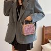Bolsas de Caja de Alta Gama al por Mayor Transfronterizas para Mujer, Bolsos de Mano de Moda Transfronterizos, Bolsos Versátiles de Hombro y Cruzados de Moda