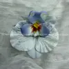 Cabeça de Flor de Orquídea Phalaenopsis Artificial, Textura de Película Impressa em 3D, Buquê Exquisito para Decoração de Casamento e Lembrança