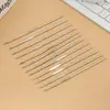 Bestseller de Amazon Ganchillo de una Cabeza Chapado en Hierro Ganchillo de Encaje Metálico Herramienta Hecha a Mano para DIY Tejer Suéteres Gancho Fino