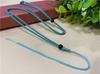 Collar de cuerda de jade de 8 x 2 pulgadas, tejido artesanalmente, colgante de cuerda, cordón ajustable simple para hombres y mujeres, joyería de fábrica al por mayor