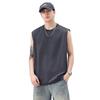 Colete de Algodão Dupla Face Estilo Americano Masculino Anyang Masculino 2026 Verão Nova Marca Tendência Fitness Sem Mangas Camiseta Regata Esportiva