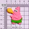 Borracha Macia Ursinho Pooh e Urso Lots-o Boneca Acessórios DIY Capa de Celular Caixa de Papelaria Patch de Decoração Fivela de Sapato Transfronteiriço