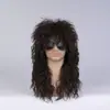Peluca de Mendigo Transfronteriza Europea y Americana Cabello Largo Rizado Esponjoso Halloween Era del Rock Moda Punk Retro Fabricante de Comercio Exterior