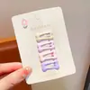 Pinzas para el Cabello de Niños Dopamine Pasadores para el Cabello de Bebé Estrella Pinzas Laterales Flequillo de Niñas Accesorios para el Cabello de la Frente Tocado de Pequeña Princesa