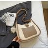 Bolsas Pequenas da Moda para Mulheres Verão 2026 Nova Moda Estilo Coreano Bolsa Transversal Bolsa Saco Color Block Bolsa de Ombro