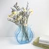 Arreglo floral de sala de estar personalizado de fábrica color acrílico recipiente de observación para cultivo de plantas acuáticas pecera pequeña jarrón de cola de pez