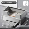 Bandeja de Arena para Gatos de Acero Inoxidable Abierta con Borde Alto Sobredimensionada Antisalpicaduras Profundizada Semi-cerrada Inodoro para Gatos Suministros para Mascotas