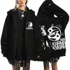 2025 Stray Kids Skz Retorna ao Periférico Harajuku Moletom Estampado com Capuz Solto com Zíper Lote