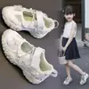 Sandalias Deportivas Florales Dulces para Niñas Transpirables Zapatos de Princesa Verano 2026 Nuevos Zapatos Casuales de Malla para Niños