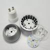 Kit de carcasa para foco LED de 5W6W7W, radiador COB XPE, portalámparas de aluminio fundido E27 MR16 GU10