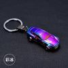 Encendedor de Cigarrillos de Carga Rápida USB con Estilo de Coche Deportivo de Tendencia Creativa, Encendedor a Prueba de Viento, Llavero Encendedor, Venta al por Mayor