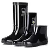 Zhengli Proteção do Trabalho Botas de Chuva Masculinas de Cano Alto e Baixo Impermeáveis Antiderrapantes com Forro de Lã Espesso Resistentes a Ácidos e Alcalis Galochas de Água Extra Altas Botas de Borracha