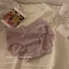 "A tu nicho le gustan" [Simple y Limpio] Bragas Lisas de Color Sólido para Niñas Bragas para Dama