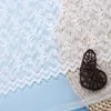 Yuchang Pequena Flor de Trevo de Cinco Folhas Pós-artesanato Renda Elástica Tecido Base Primavera e Verão Vestido Feminino Tecido para Vestuário