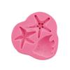 Série Oceano Cavalo-Marinho Forma de Silicone para Bolo Flip Concha Molusco Forma de Chocolate Estrela do Mar Ferramentas de Confeitaria