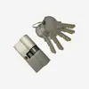 Ventas Directas de Fábrica de Cilindro de Cerradura Universal Curvo de Doble Fila Y-60Mm Totalmente de Cobre para Puertas Interiores de Madera, Accesorios de Cerradura Modernos al por Mayor